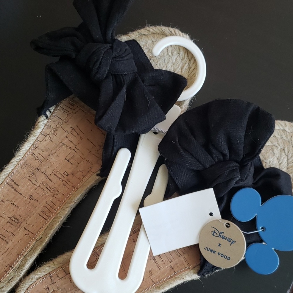 Disney Mickey Mouse Junk Food Espadrille Slides